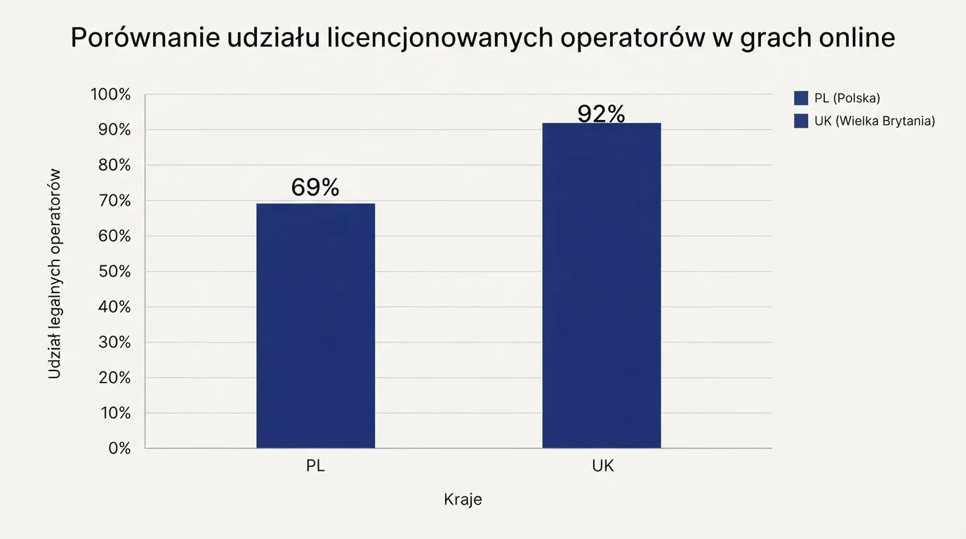 Tabela porównawcza z rankingiem kasyn oferujących blackjacka